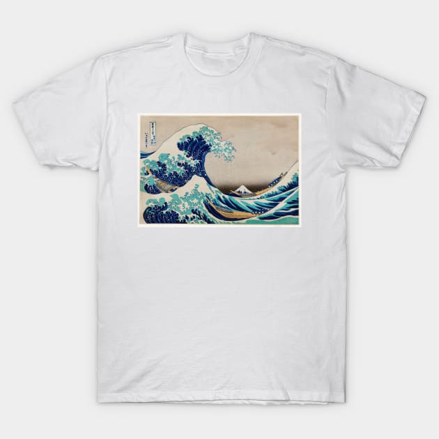 Under the Wave off Kanagawa (Kanagawa oki nami ura) T-Shirt by mikepod